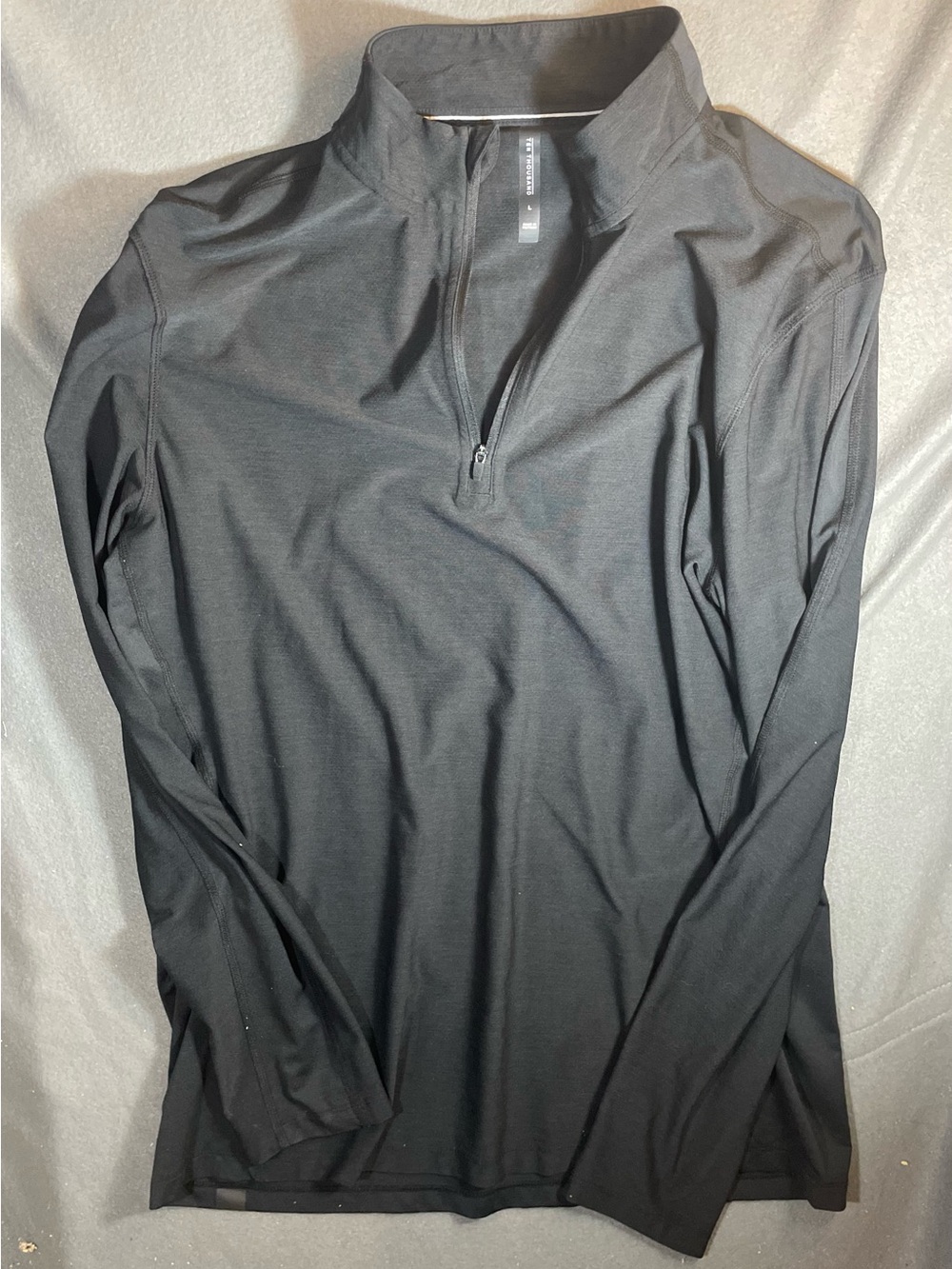 Ten Thousand Men’s Versatile Mock Neck quarter-zip long sleeve - Large